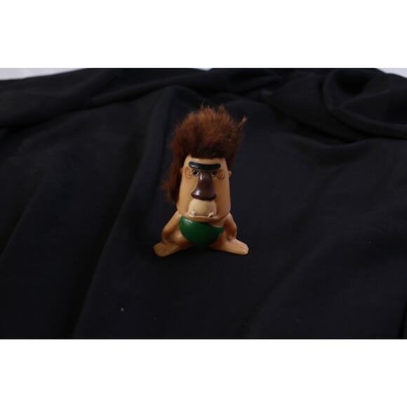 Caveman, Marx Toys, Funny, PVC Figure, 3", Brown Hair, Human, Vintage, Collectib - Picture 2 of 5